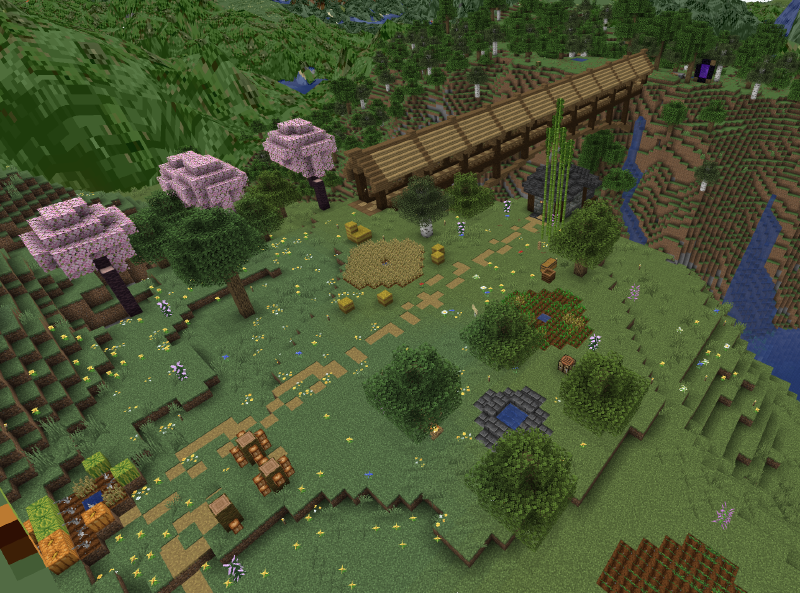 The WSO Minecraft sever spawn